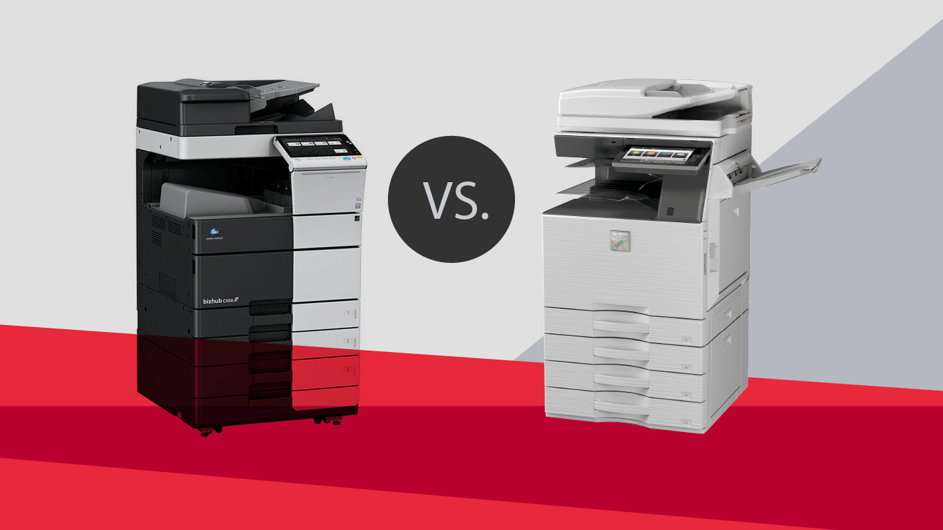 compare sharp copiers ar-m237 to ar-m162