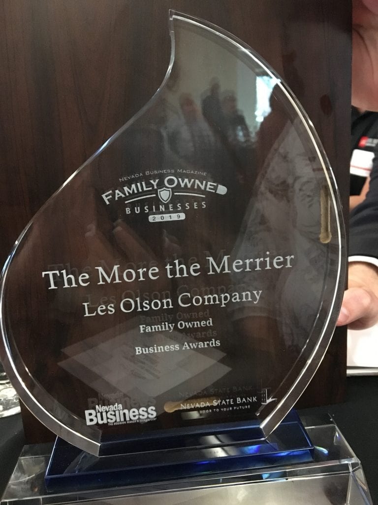 2019 Family Owned Business Award