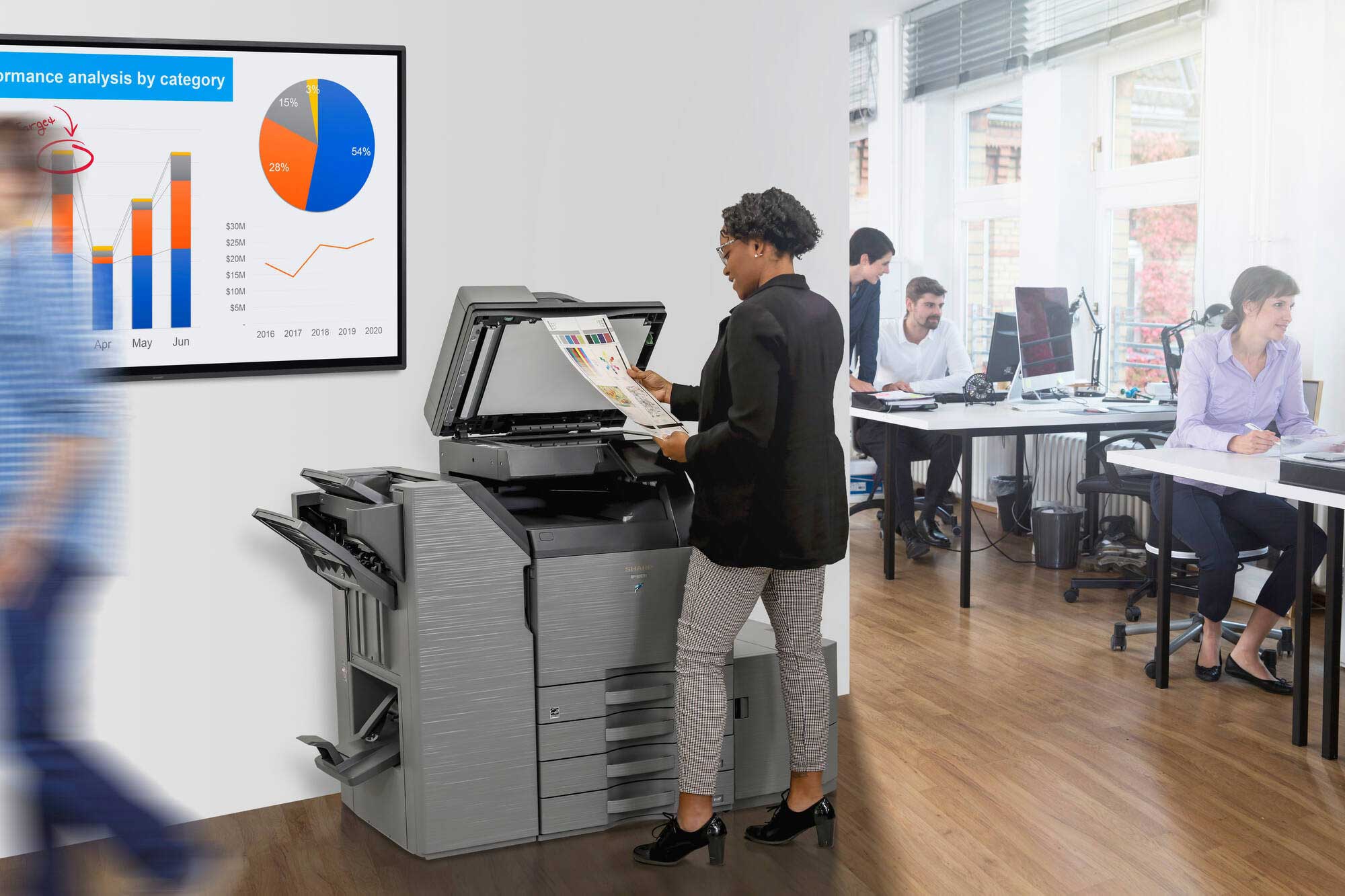 Sharp Printer Security to Protect Company Data